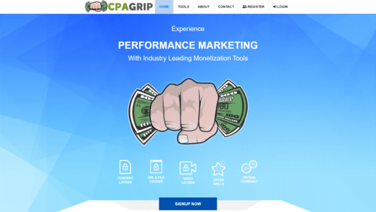 CPAgrip - Get Paid To Promote Offers